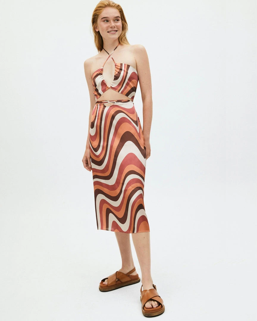 ALOHAS Twirl Top Kaleidoscope Red Clothing 7 ALOHAS Twirl Top Kaleidoscope Red Clothing