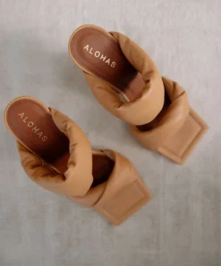 ALOHAS Twist Strap Camel 11 ALOHAS Twist Strap Camel
