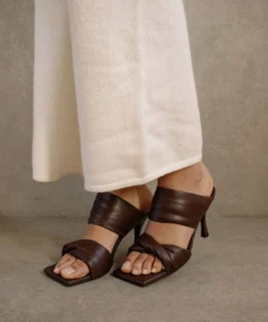 ALOHAS Twist Strap Coffee Brown