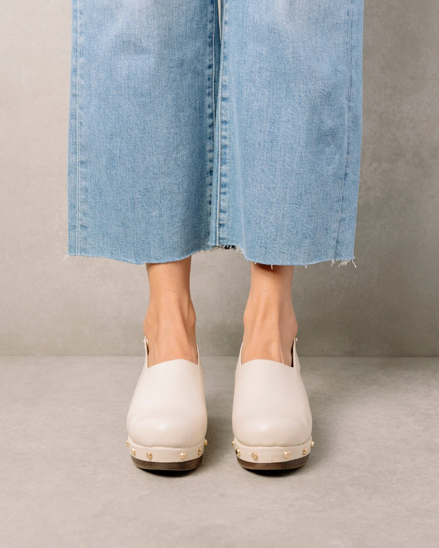 ALOHAS Shoes Vinyl Ivory 9 ALOHAS Shoes Vinyl Ivory