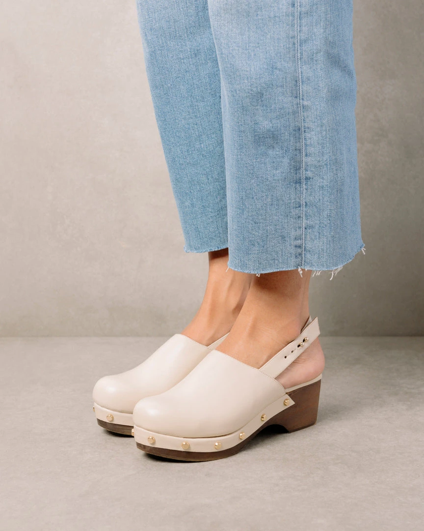 ALOHAS Shoes Vinyl Ivory 10 ALOHAS Shoes Vinyl Ivory