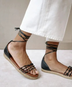 ALOHAS Wanderer Black Shoes