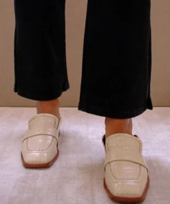 ALOHAS Wanning Moon Beige Croco 9 ALOHAS Wanning Moon Beige Croco