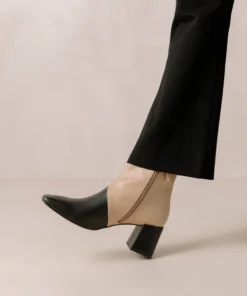 Svegan Watercolor Black Tahini Beige Shoes