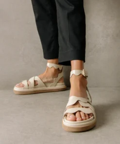 ALOHAS Wavy Ivory Sandals Shoes 18 ALOHAS Wavy Ivory Sandals Shoes