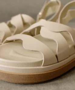ALOHAS Wavy Ivory Sandals Shoes 21 ALOHAS Wavy Ivory Sandals Shoes