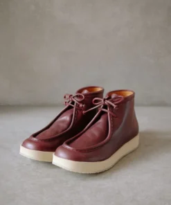 ALOHAS Weekend Dark Burgundy Shoes