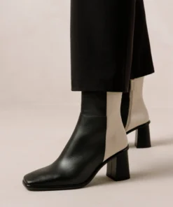 ALOHAS West Black Cream Shoes