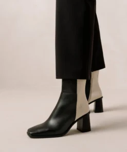 ALOHAS West Black Cream Shoes