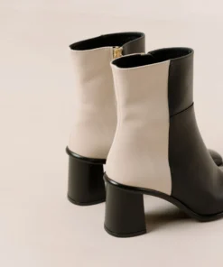 ALOHAS West Black Cream Shoes