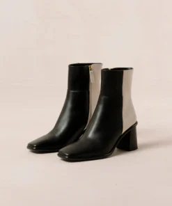 ALOHAS West Black Cream Shoes