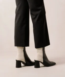 ALOHAS West Black Cream Shoes