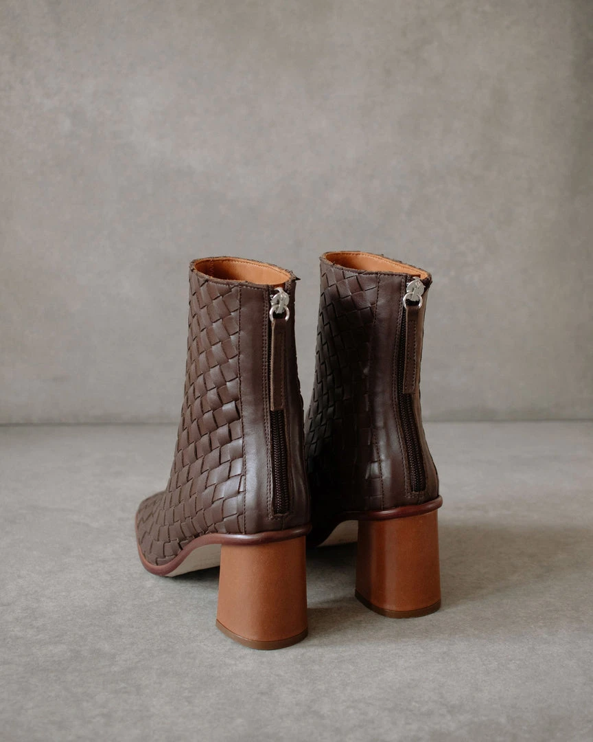 ALOHAS West Braided Coffee Brown Shoes 12 ALOHAS West Braided Coffee Brown Shoes