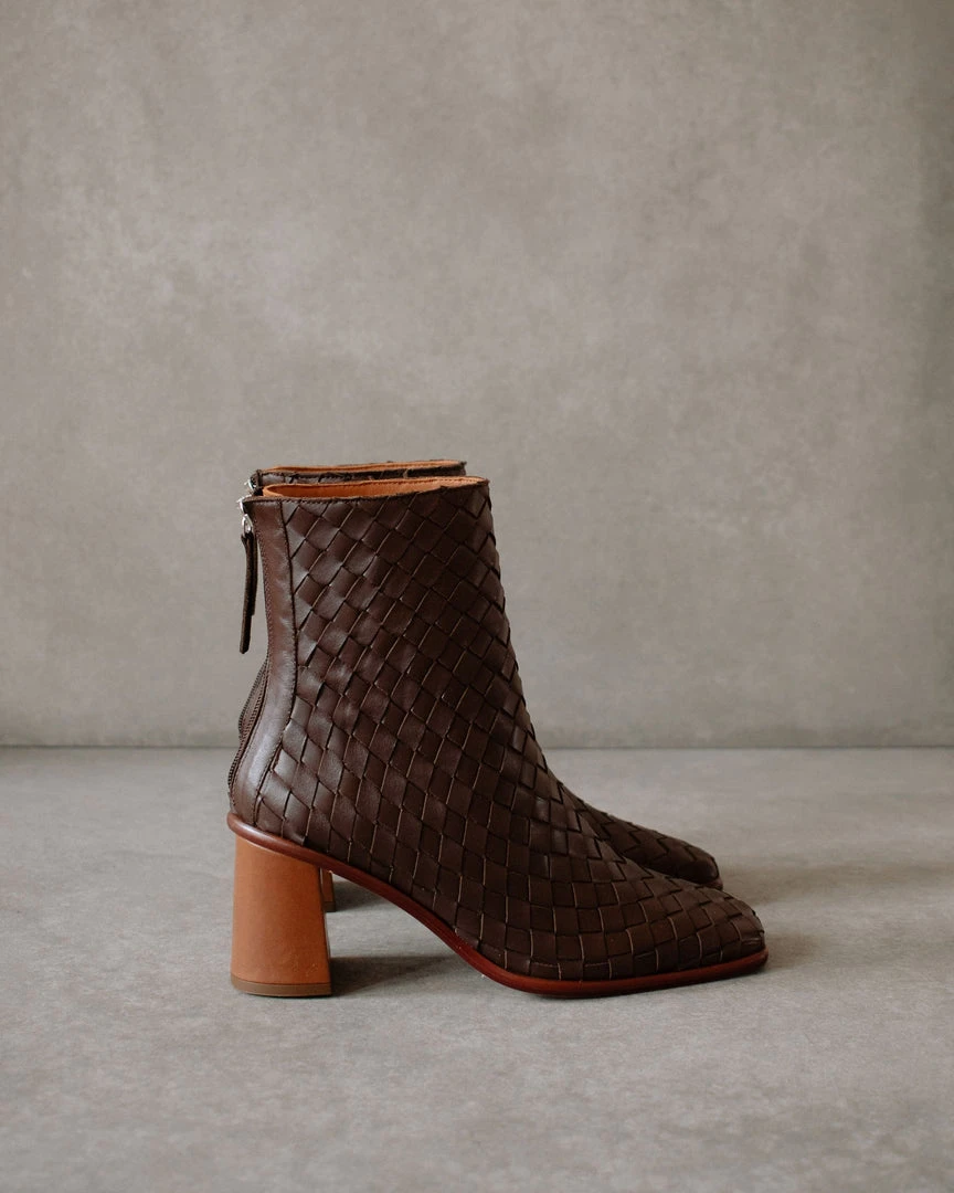 ALOHAS West Braided Coffee Brown Shoes 11 ALOHAS West Braided Coffee Brown Shoes