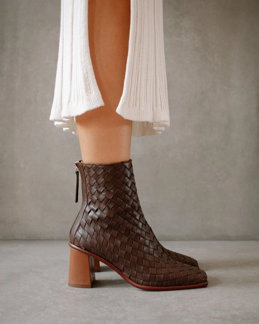 ALOHAS West Braided Coffee Brown Shoes 5 ALOHAS West Braided Coffee Brown Shoes