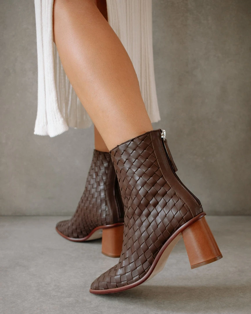 ALOHAS West Braided Coffee Brown Shoes 6 ALOHAS West Braided Coffee Brown Shoes