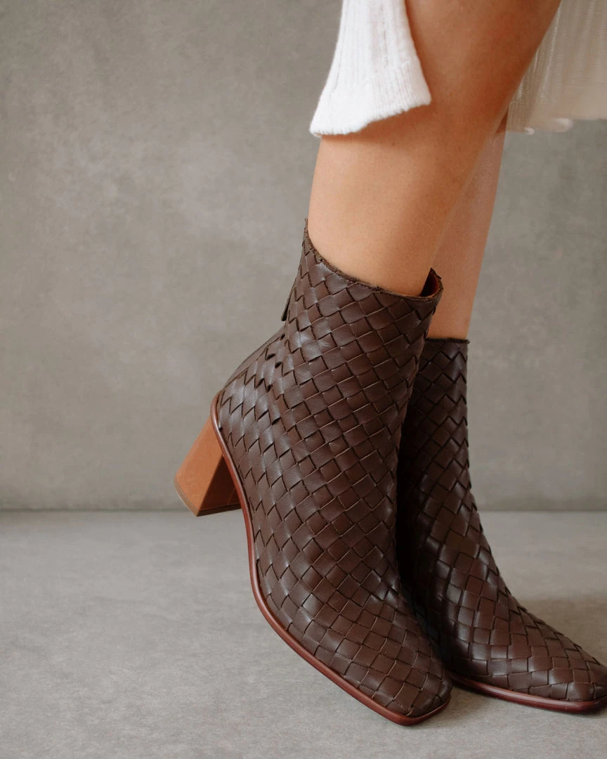 ALOHAS West Braided Coffee Brown Shoes 8 ALOHAS West Braided Coffee Brown Shoes