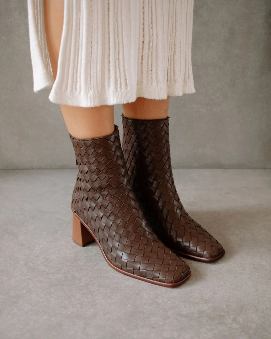 ALOHAS West Braided Coffee Brown Shoes 7 ALOHAS West Braided Coffee Brown Shoes