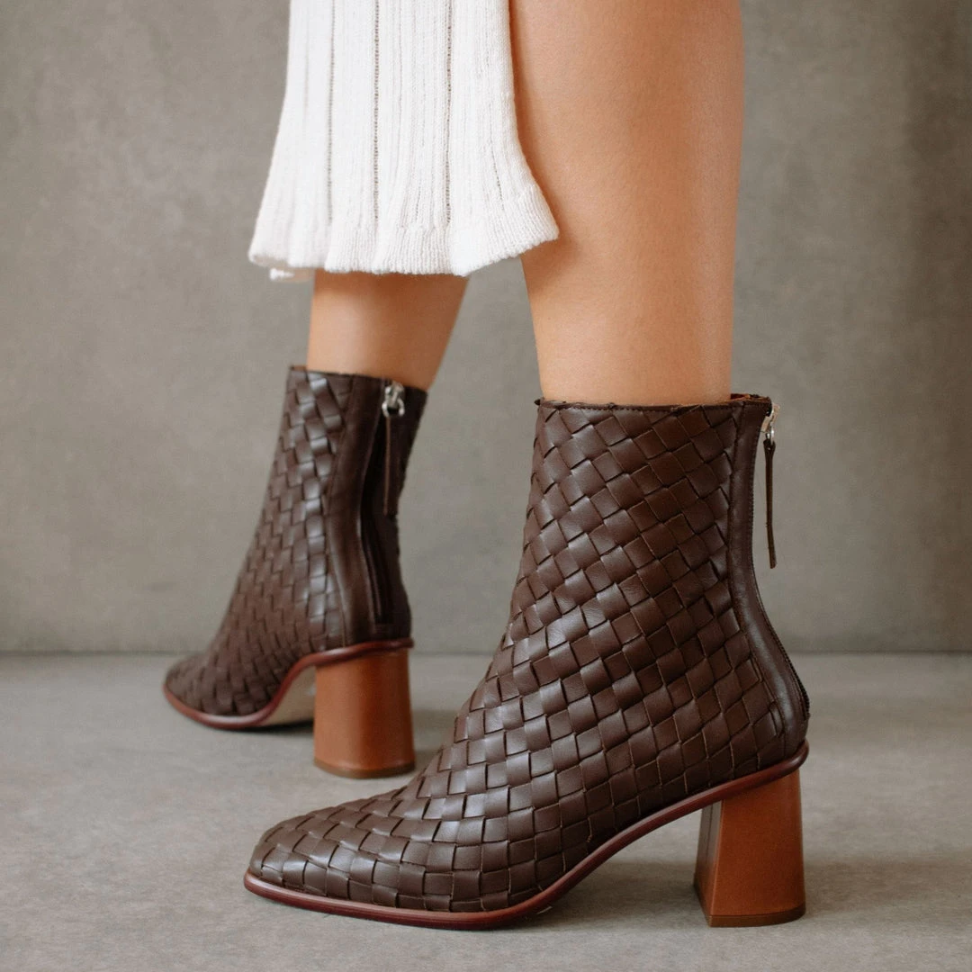 ALOHAS West Braided Coffee Brown Shoes 3 ALOHAS West Braided Coffee Brown Shoes