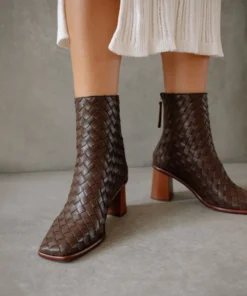 ALOHAS West Braided Coffee Brown Shoes