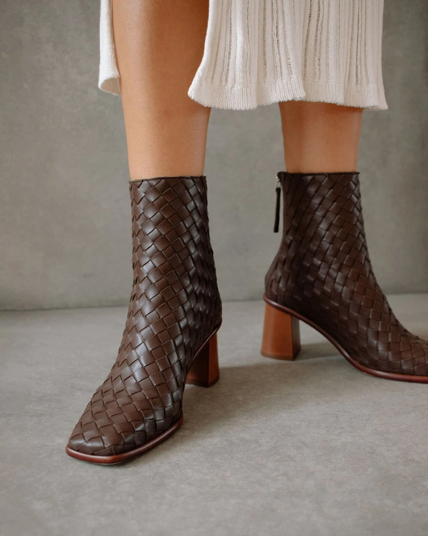 ALOHAS West Braided Coffee Brown Shoes 2 ALOHAS West Braided Coffee Brown Shoes