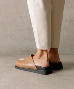 ALOHAS Shoes Whiz Bicolor Camel Ivory