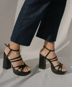 ALOHAS Wine-Thirsty Total Black Shoes