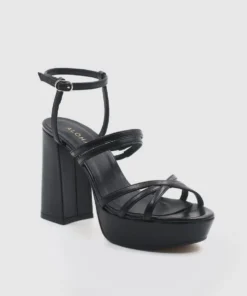 ALOHAS Wine-Thirsty Total Black Shoes