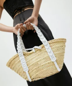 ALOHAS Accessories Woven Basket Bright White