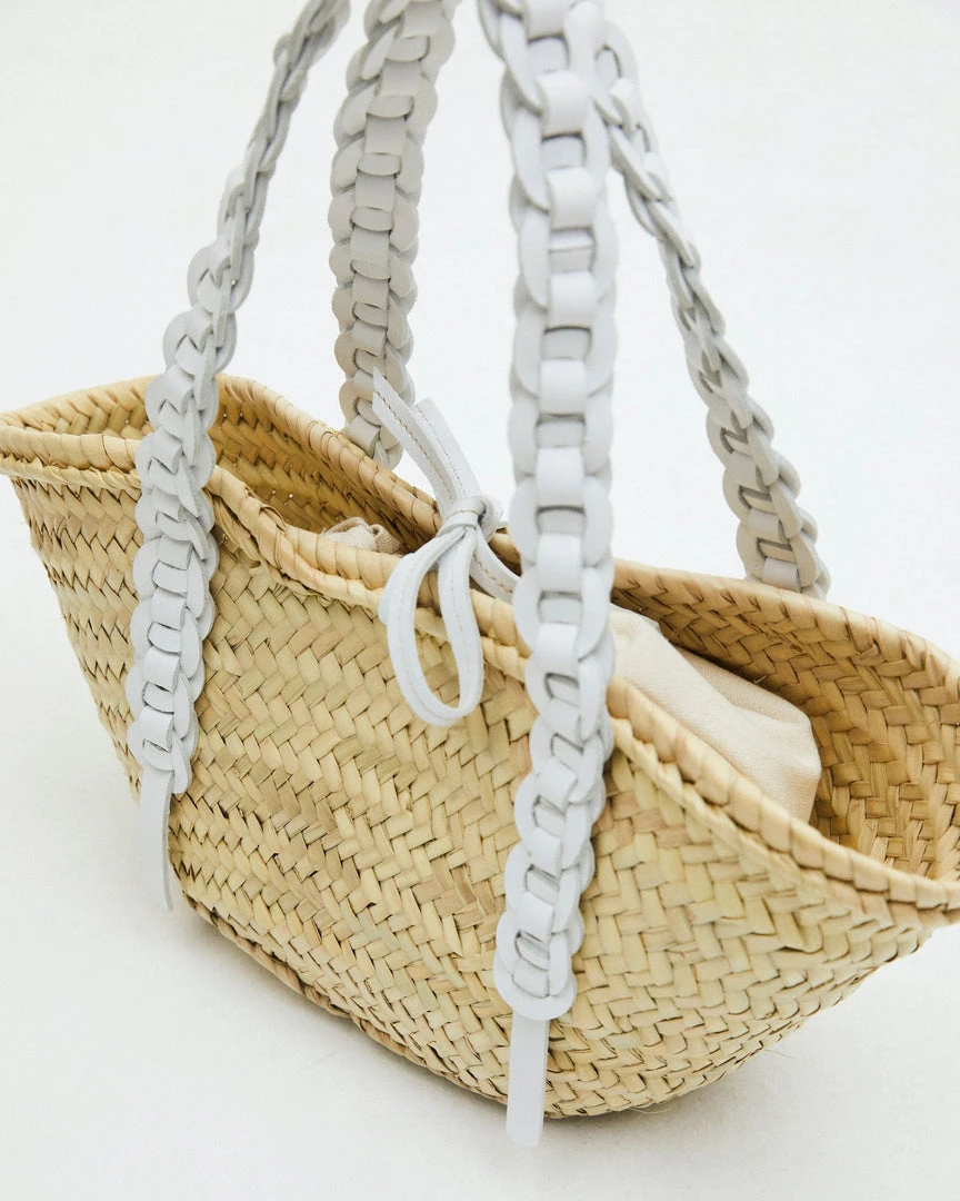 ALOHAS Accessories Woven Basket Bright White 2 ALOHAS Accessories Woven Basket Bright White