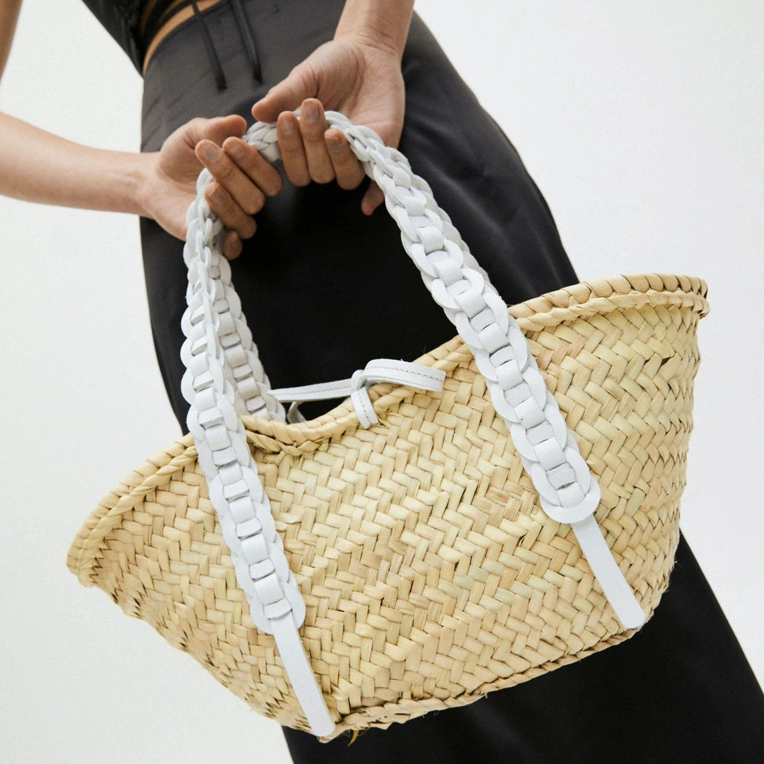 ALOHAS Accessories Woven Basket Bright White 3 ALOHAS Accessories Woven Basket Bright White