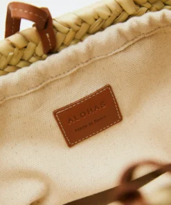 ALOHAS Woven Basket Tan