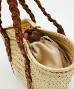 ALOHAS Woven Basket Tan