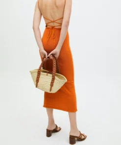 ALOHAS Woven Basket Tan