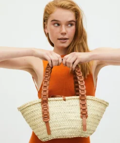 ALOHAS Woven Basket Tan