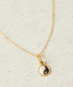 ALOHAS Ying Yang Necklace Gold