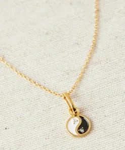ALOHAS Ying Yang Necklace Gold