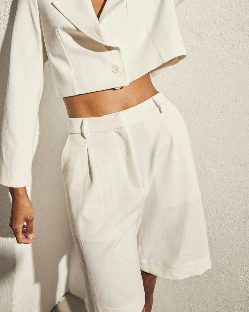 ALOHAS Zest Chill Shorts Ivory 2 ALOHAS Zest Chill Shorts Ivory