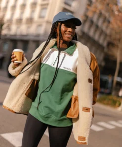 TheManola Zip-Up Sweatshirt Dark Green