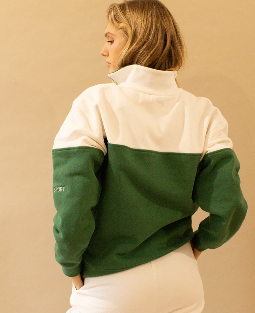 TheManola Zip-Up Sweatshirt Dark Green 5 TheManola Zip-Up Sweatshirt Dark Green